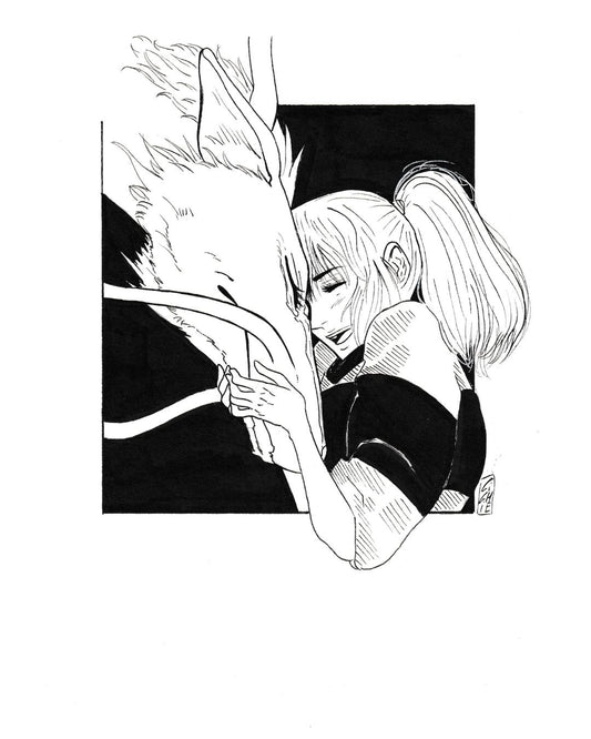 Haku et Chihiro - Le voyage de chihiro