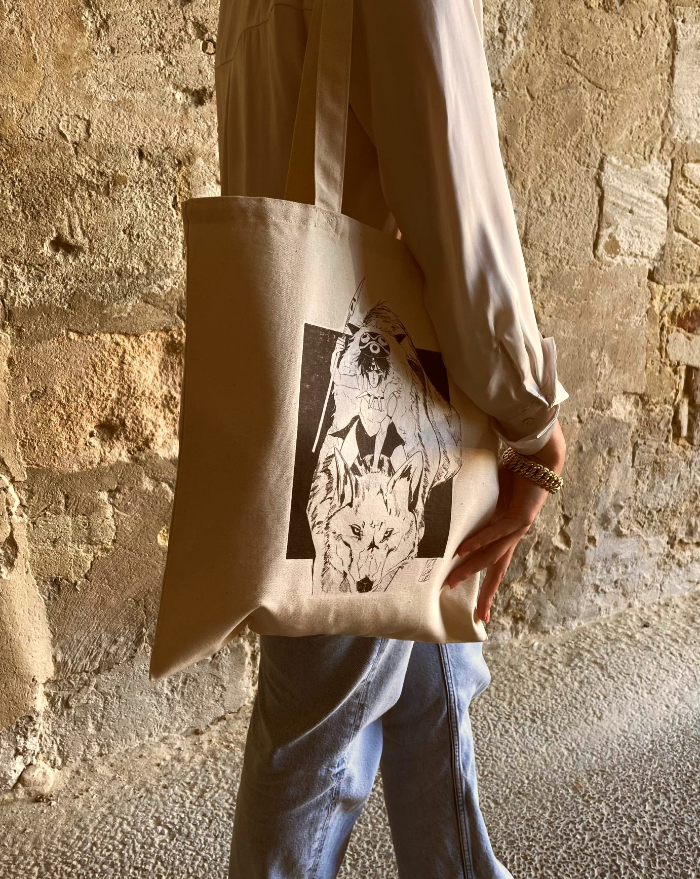 San (Princesse mononoké) - Tote bag