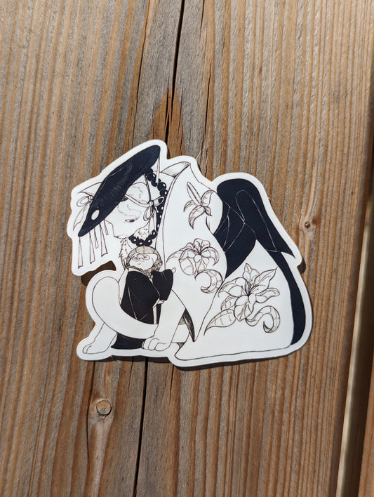 Tanu blue - sticker