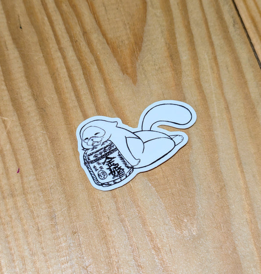 Tanu alcool - sticker