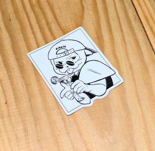 Tanu cocktail - sticker
