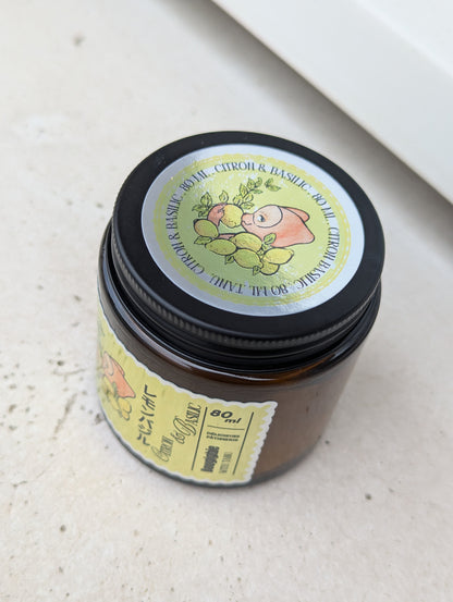 Bougie citron & basilic