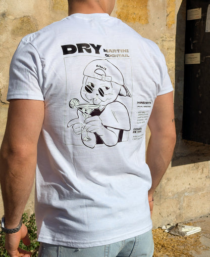 T-shirt Tanuki cocktail unisexe