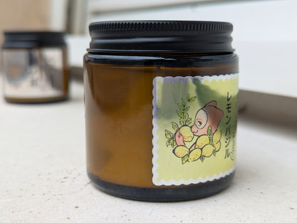 Bougie citron & basilic